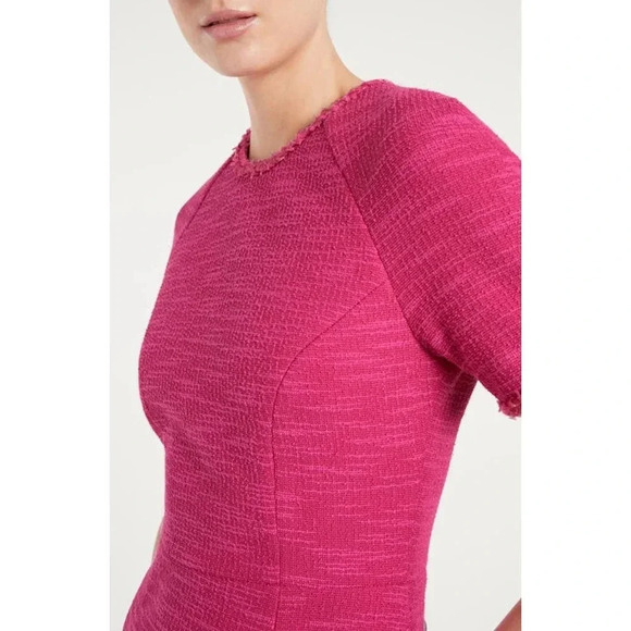 NWT $470 Rebecca Vallance Anita Boucle Mini Dress - Tweed Jackie O Preppy - Picture 12 of 12